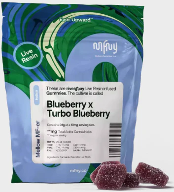 MFNY - MFNY - Blueberry x Turbo Blueberry - Live Resin Gummies Main Image