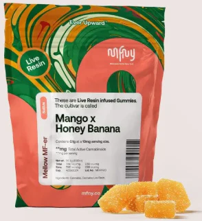 MFNY - MFNY - Mango x Honey Banana - Live Resin Gummies Main Image