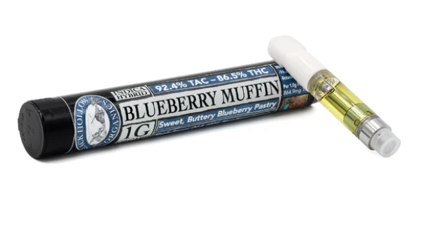 Slack Hollow - Blueberry Muffin - 1G 510 Vape Main Image