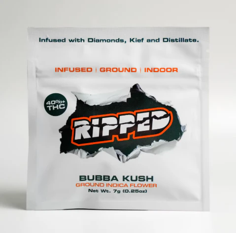 RIPPED - Bubba Kush 7g Preground - Indica | Ripped Main Image