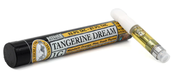 Slack Hollow - Tangerine Dreams - 1G 510 Vape Main Image