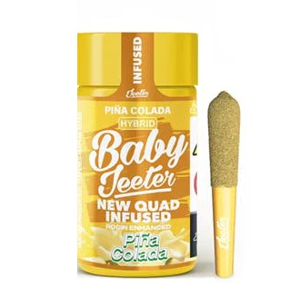Jeeter - Baby Jeeter | Quad-Infused - Piña Colada Main Image