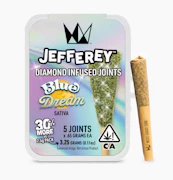 Blue Dream - Jefferey Infused Joint .65g 5 Pack