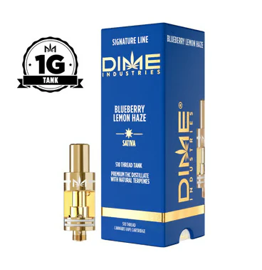 Dime Industries - Blueberry Lemon Haze 1000mg Tank Main Image