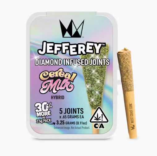 West Coast Cure - Cereal Milk - Jefferey Infused Joint .65g 5 Pack Main Image