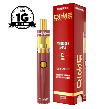 Dime Industries - Dime Forbidden Apple 1000mg All in One Device Main Image