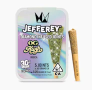 OG Kush - Jefferey Infused Joint .65g 5 Pack