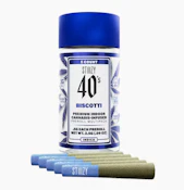 Stiiizy BISCOTTI - .5G 40's Infused Preroll Pack