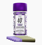 Stiiizy PURPLE PUNCH - .5G 40's Infused Preroll 5 Pack