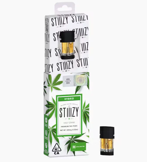 STIIIZY - Vape Cartridge - APPLE FRITTER .5G Original THC Pod - STIIIZY Main Image