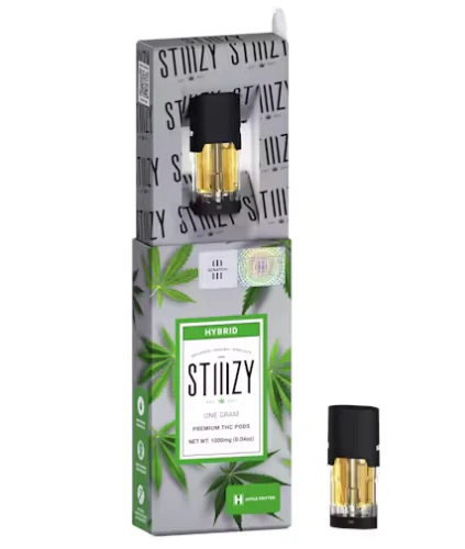 STIIIZY - Vape Cartridge - APPLE FRITTER 1G Original THC Pod - STIIIZY Main Image