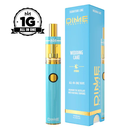 Dime Industries - Wedding Cake 1000mg All in One Device Main Image
