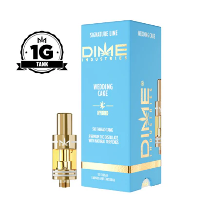 Dime Industries - Wedding Cake 1000mg Tank Main Image