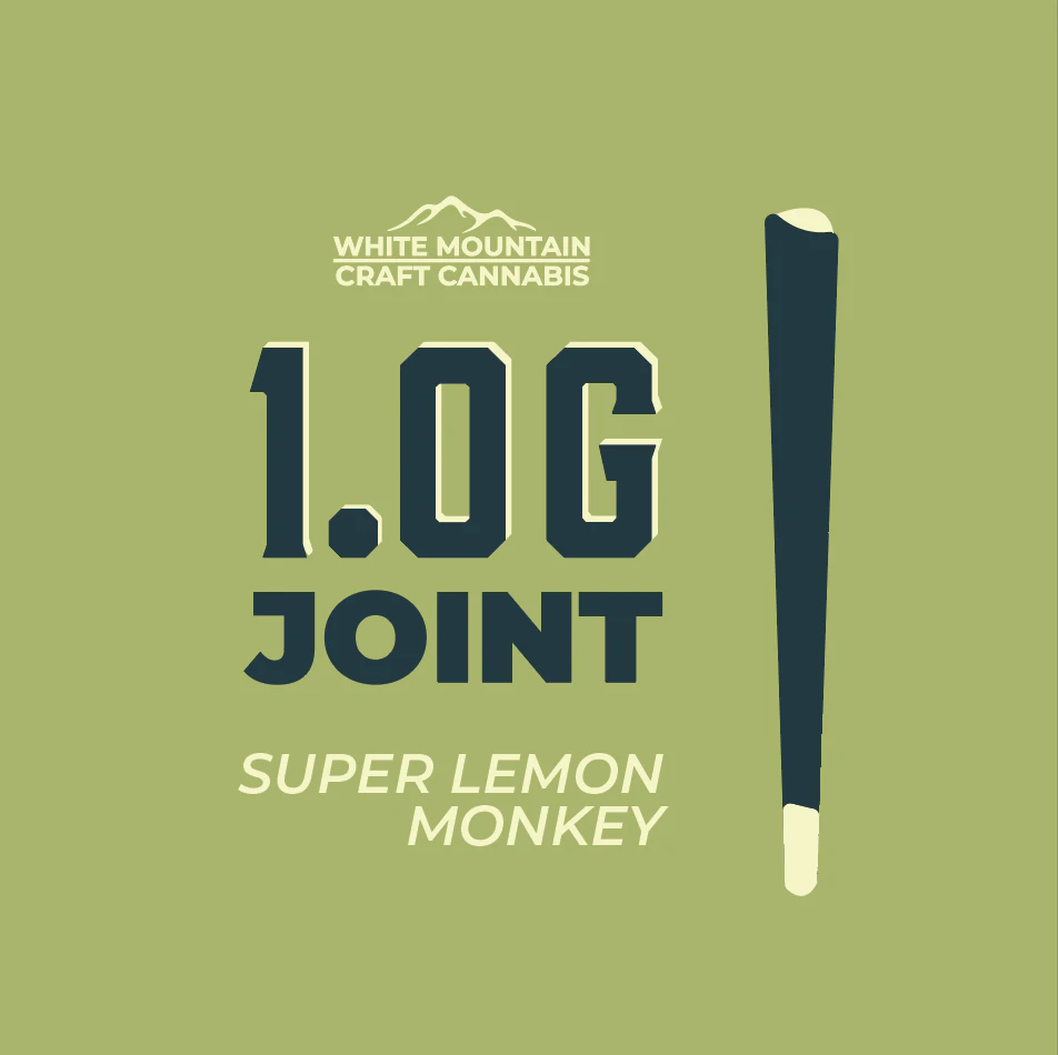White Mountain Craft Cannabis - 1g Preroll | Super Lemon Monkey Main Image