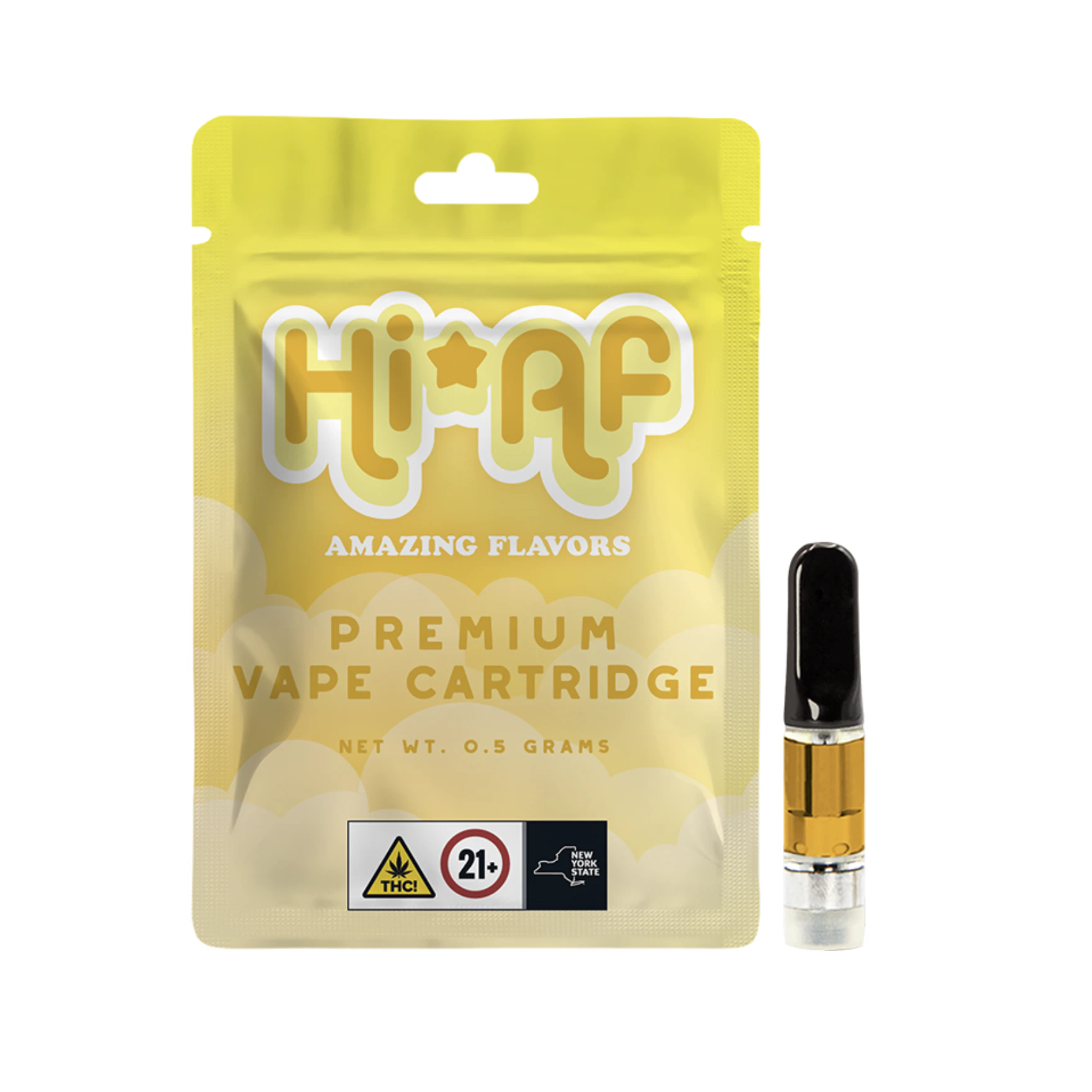 Hi*AF - Hi*AF | Lemon Cake | Vape Cartridge | 1g Main Image