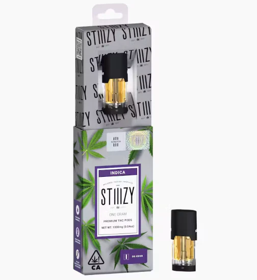 STIIIZY - Vape Cartridge - OG KUSH 1G Original THC Pod - STIIIZY Main Image