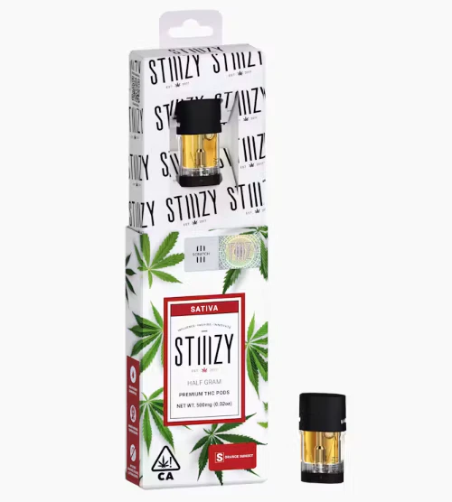 STIIIZY - Vape Cartridge - ORANGE SUNSET .5G Original THC Pod - STIIIZY Main Image
