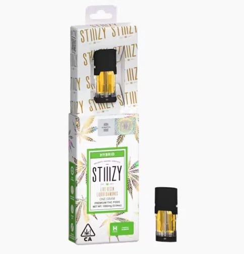 STIIIZY - Vape Cartridge - PURPLE ZLUSHIE 1G Live Resin Liquid Diamonds Pod - STIIIZY Main Image