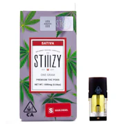 Vape Cartridge - SOUR DIESEL 1G Original THC Pod - STIIIZY