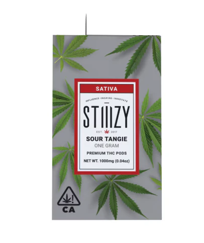 STIIIZY - Vape Cartridge - SOUR TANGIE 1G Original THC Pod - STIIIZY Main Image