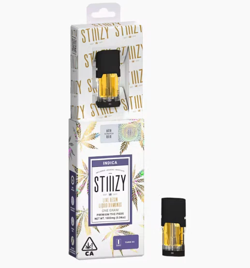 STIIIZY - Vape Cartridge - TAHOE OG 1G Live Resin Liquid Diamonds Pod - STIIIZY Main Image