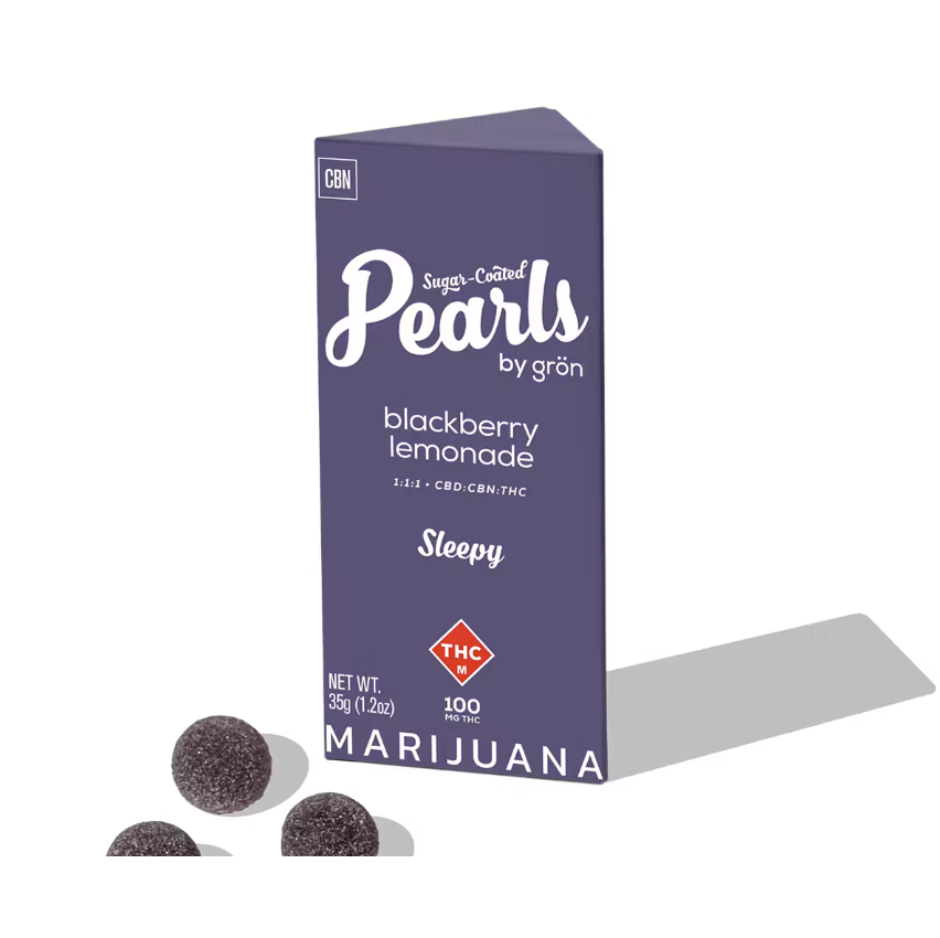 Grön Edibles: Pearls - Blackberry Lemonade
