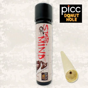PICC | State Of Mind | Pre-roll | Infused Live Resin | Train Wreck x Acapulco Gold | 1G