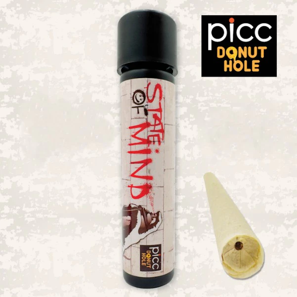 PICC - PICC | State Of Mind | Pre-roll | Infused Live Resin | Train Wreck x Acapulco Gold | 1G Main Image