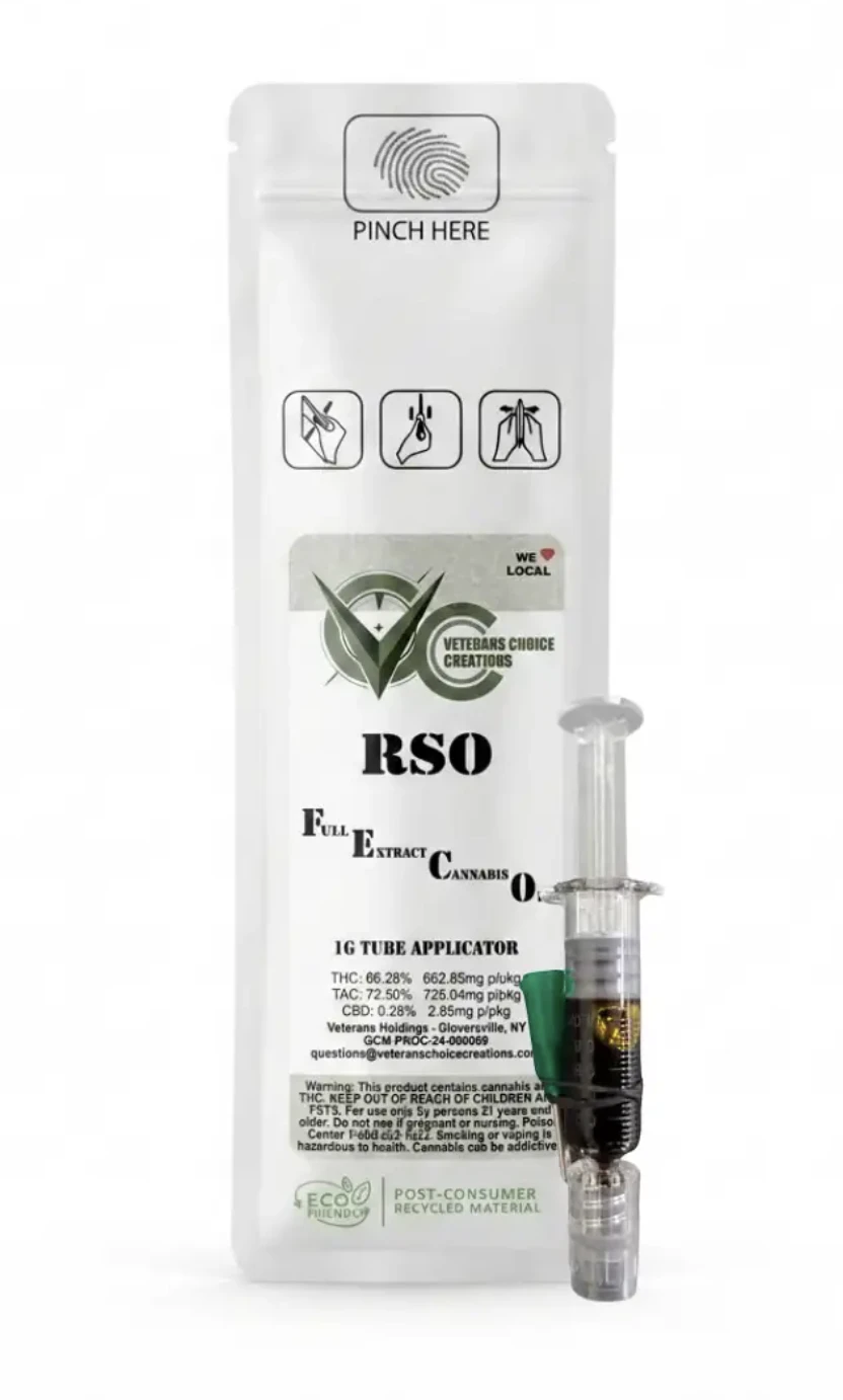 Veterans Choice Creations - Veterans Choice Creation | F.E.C.O.-Full Extract Cannabis Oil 1g Main Image