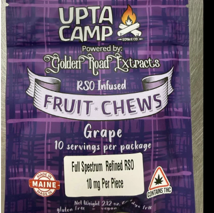 SMOKIEZ - 100mg | RSO Grape Fruit Chews | 10-pk Main Image