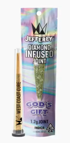 West Coast Cure - West Coast Cure - Preroll - Jefferey - Gods Gift - 1.2G Main Image