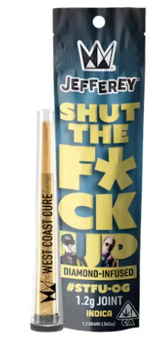 West Coast Cure - West Coast Cure - Preroll - Jefferey - STFU OG - 1.2G Main Image