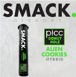 SMACK - SMACK. - Live Resin Infused - Alien Cookies - 1g - Preroll Main Image