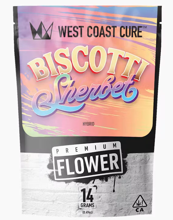West Coast Cure - West Coast Cure - Flower - Biscotti Sherbet - 14G Main Image