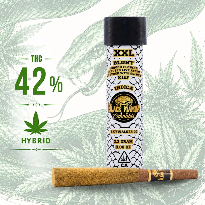 Black Mamba Cannabis - Black Mamba Cannabis XXL 2.0g Raspberry Sherbet (H) Main Image
