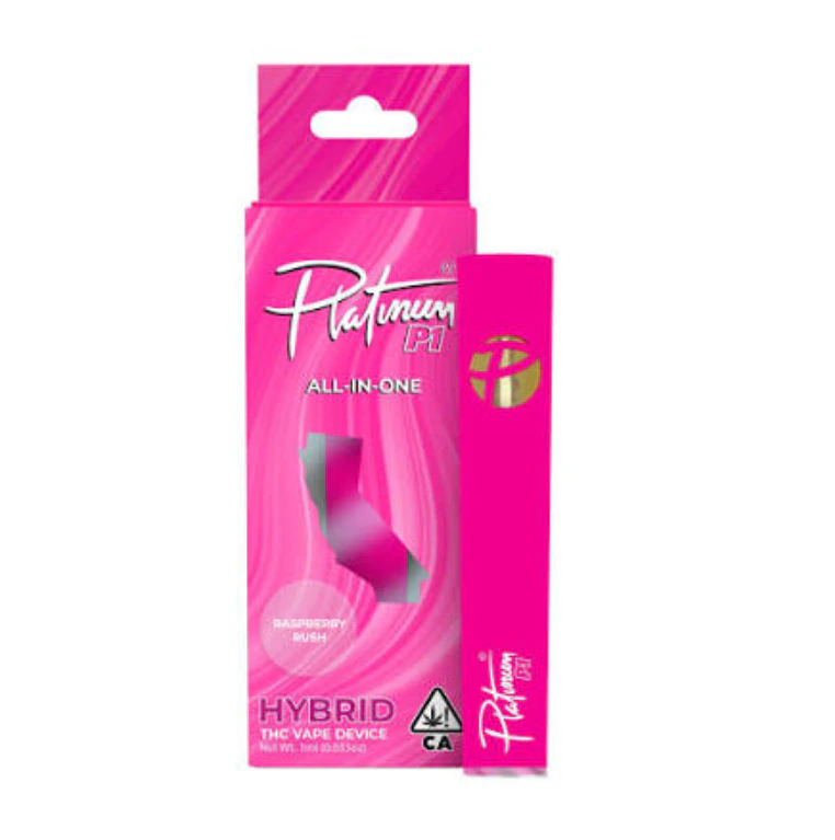 Platinum Vape - Platinum Vape - Raspberry Rush - All-In-One - 1g Main Image