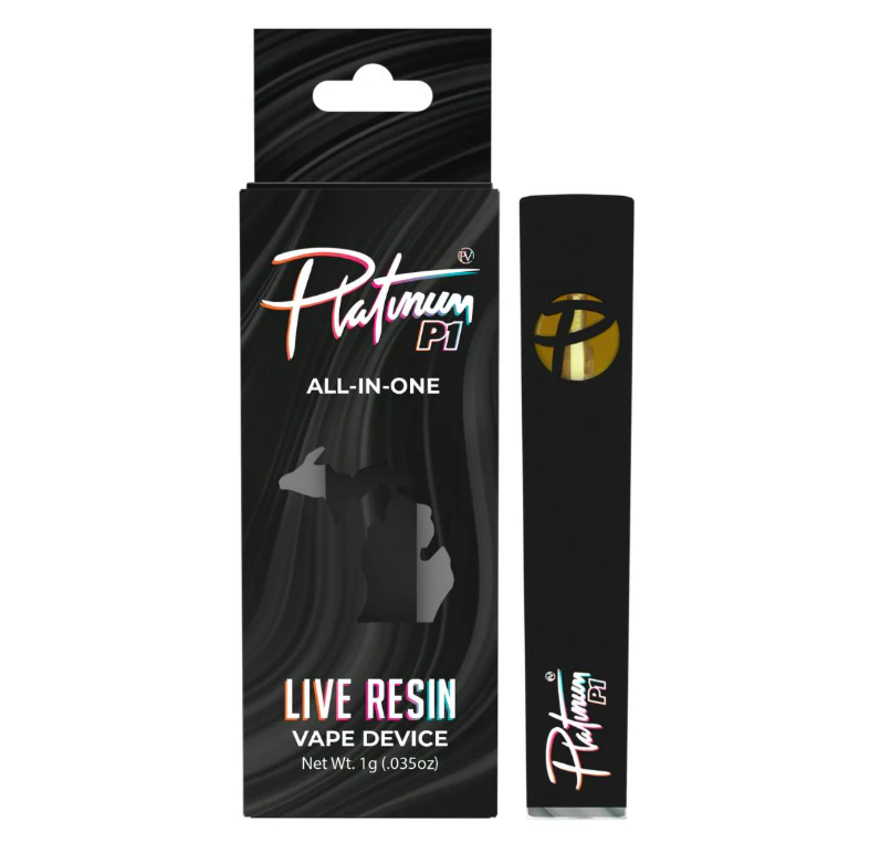 Platinum Vape - Platinum Vape - King Louie XIII - Live Resin All-In-One - 1g Main Image