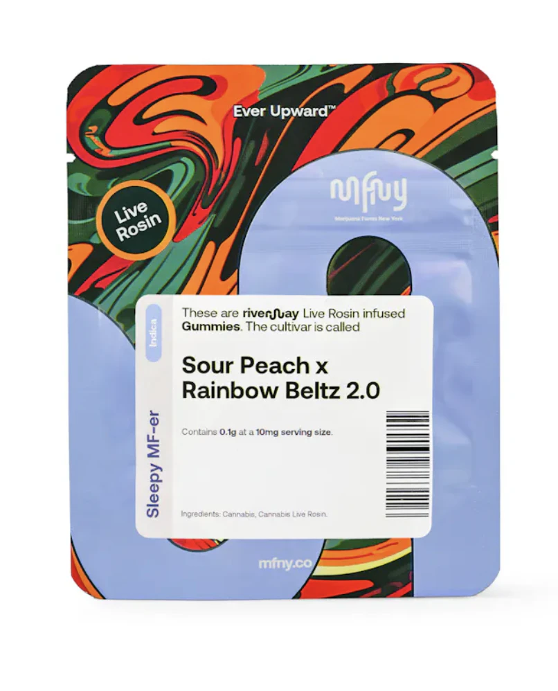 MFNY - MFNY | Sour Peach x Rainbow Beltz | Gummy | 10pk Main Image