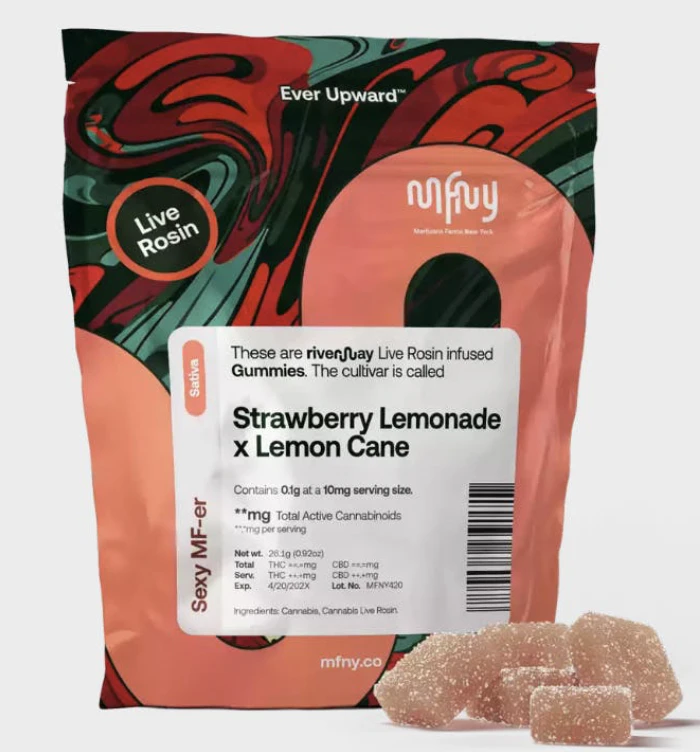 MFNY - MFNY | Strawberry Lemonade x Lemon Cane | Gummy | 10pk Main Image