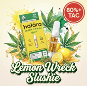 HALARA | LEMON WRECK SLUSHIE LIVE RESIN - 510 THREAD | CARTRIDGE | 1G