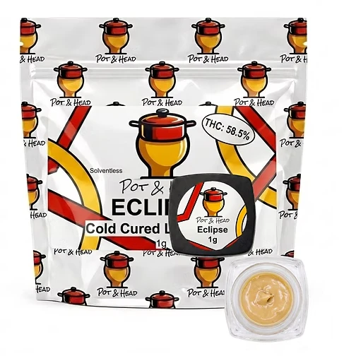 Pot & Head - Eclipse 1g Cold Cured Live Rosin - Sativa Dominant | Pot & Head Main Image