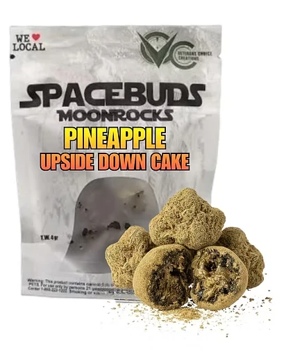Spacebuds Moonrocks - Pineapple Upside Down Cake 4g Moonrocks - Hybrid | SpaceBuds Main Image