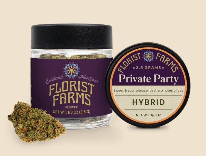 Florist Farms - Private Party 3.5g - Hybrid | Florist Farms Main Image