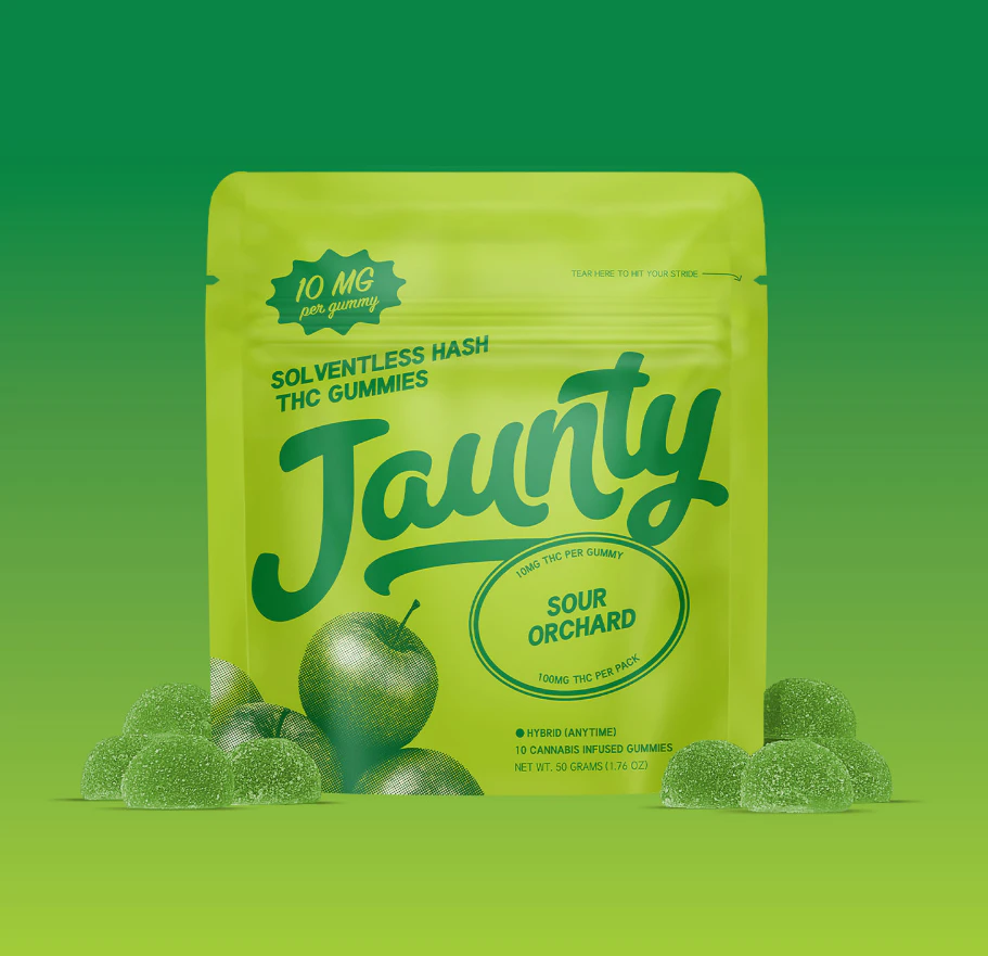 Jaunty - Jaunty- Sour Orchard- Solventless Hash Gummies 100mg Main Image