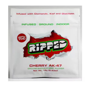 RIPPED - Ripped - Cherry AK-47 Infused Ready to Roll - 14g Main Image