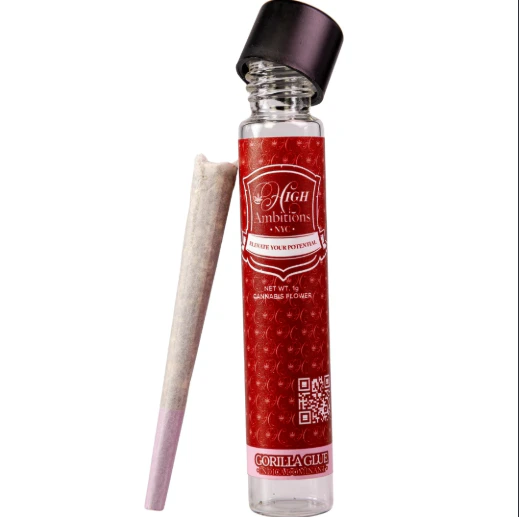 High Ambitions - High Ambitions - Gorilla Glue - 1g Preroll Main Image