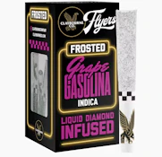 Claybourne 5PK Grape Gasolina Frosted Flyers Infused Preroll Pack