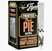Claybourne 5PK Peach Pie Frosted Flyers Infused Preroll Pack