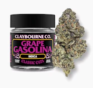 Claybourne 3.5G Grape Gasolina Indoor Flower