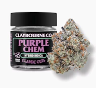Claybourne 3.5G Purple Chem Indoor Flower